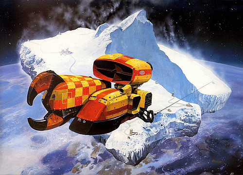 Chris Foss - Icebergs In Space