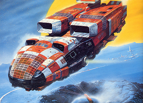 Chris Foss - Meteorite Harvester